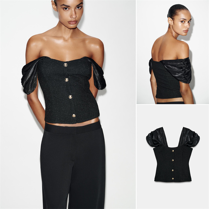 Sewing Tweed - Spring Summer New Women's Fashion Sexy