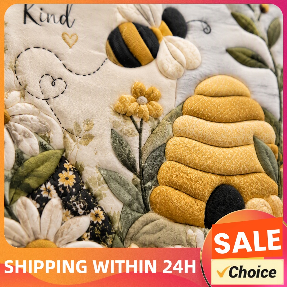 Sewing Kit - Bee Themed DIY Fabric Art Kit