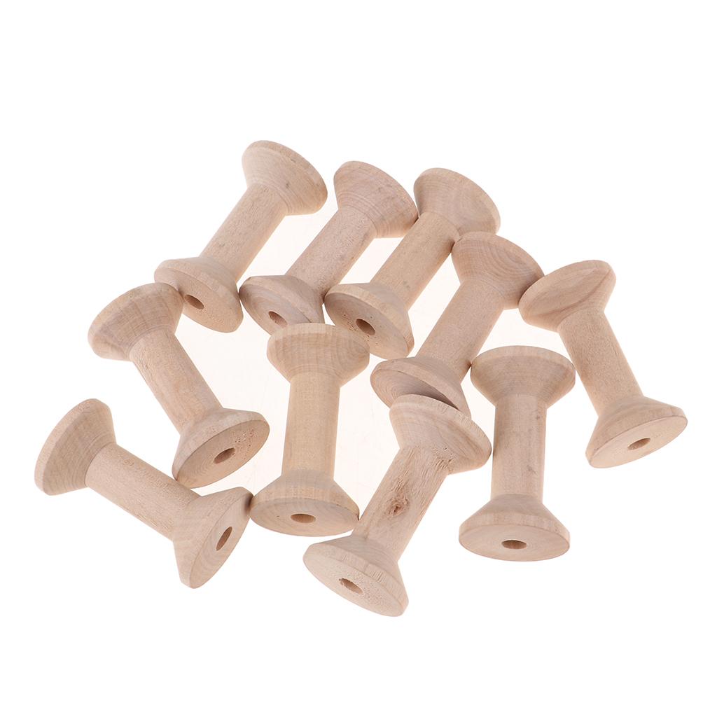 Eco Friendly Wood Spools Empty - Thread Bobbins Empty review and price