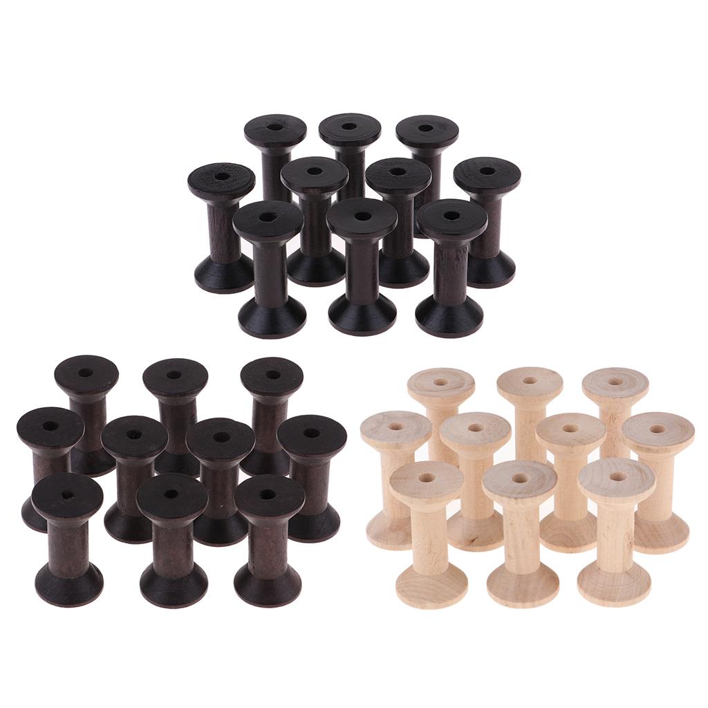 Eco Friendly Wood Spools Empty - Thread Bobbins Empty review and price
