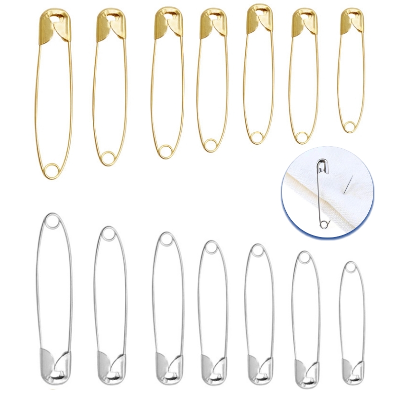 100Pcs/lot Stainless Steel Saf - Sewing Tas review and price