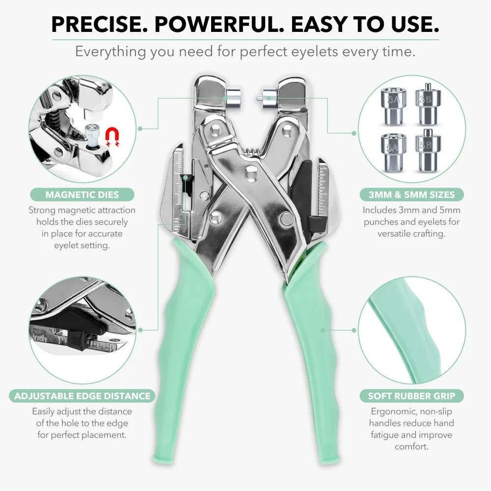 Grommet Tool Kit Handheld Hole - Sewing Kit review and price
