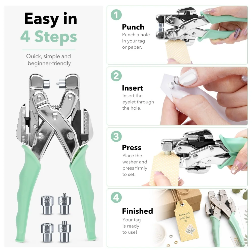 Grommet Tool Kit Handheld Hole - Sewing Kit review and price