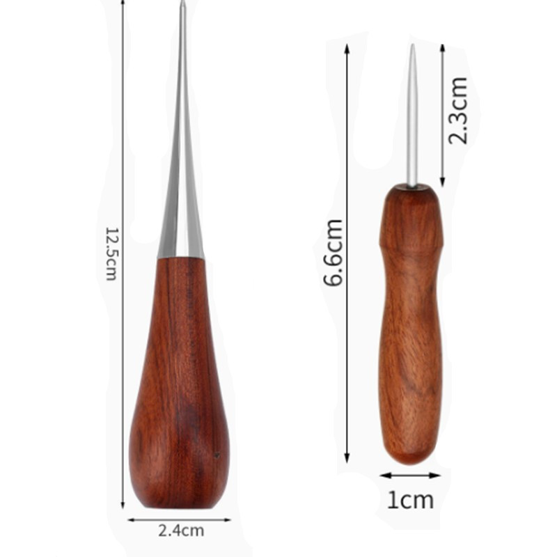 Professional Leather Wooden Ha - Sewing Tas review and price