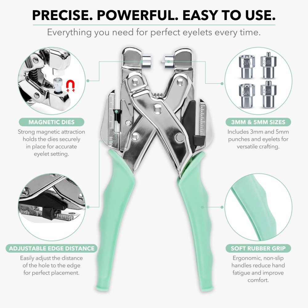 Grommet Tool Kit Handheld Hole - Sewing Kit review and price