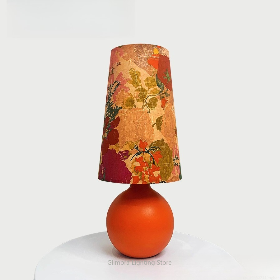 Orange Sphere Table Lamp: UK L - Century Textile & Sewing Supply review and price
