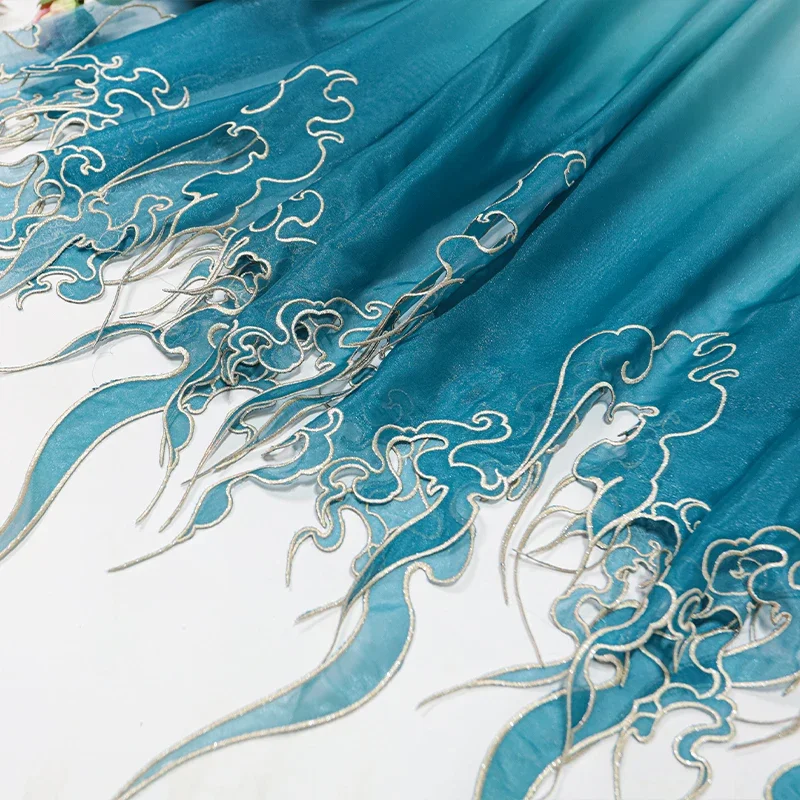 Chinese Style Embroidery Lotus - Sewing Embroidery Fabric review and price