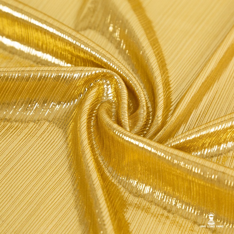 Golden Yellow Ribbed Knit Fabr - Sewing Knit review and price