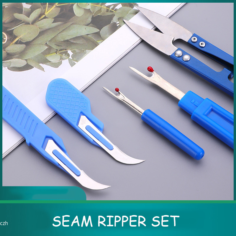 2026 new 5Pcs Blue Sewing Ripp - Sewing Kit review and price