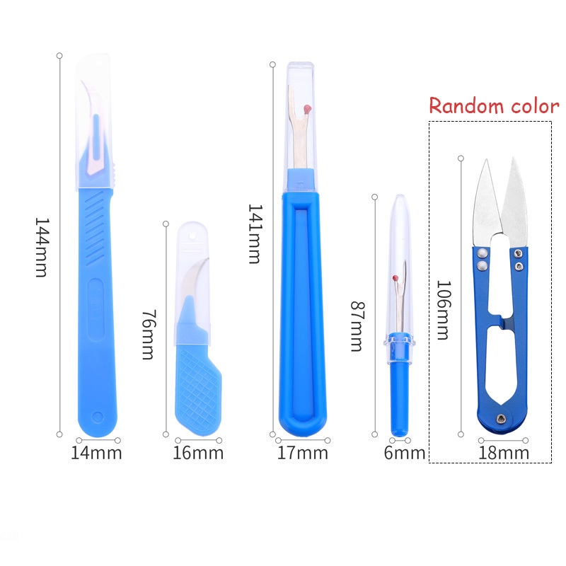 2026 new 5Pcs Blue Sewing Ripp - Sewing Kit review and price