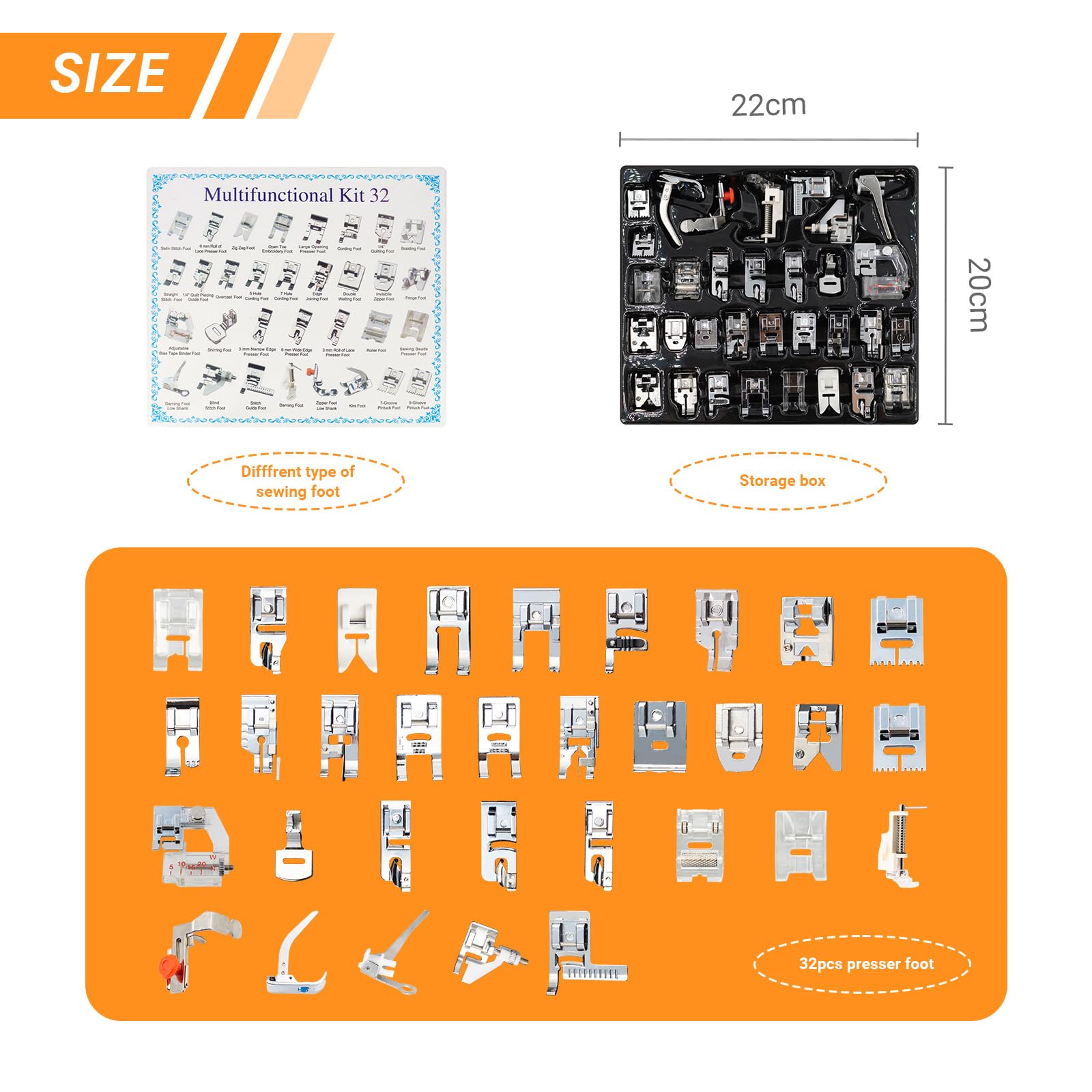 32 in 1 Multi-Function Sewing  - Sewing Kit review and price
