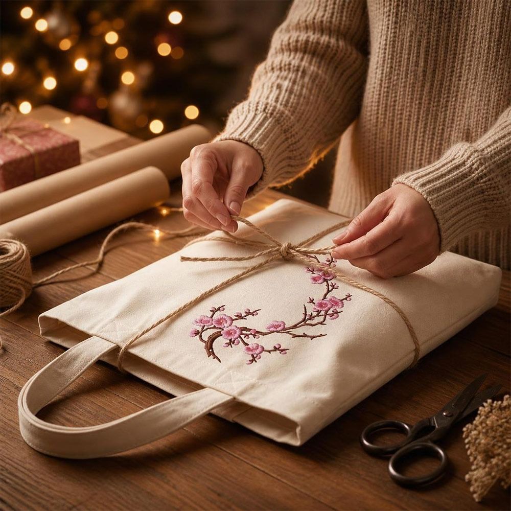 DIY Cherry Blossom Iron On Pat - Sewing Embroidery Fabric review and price