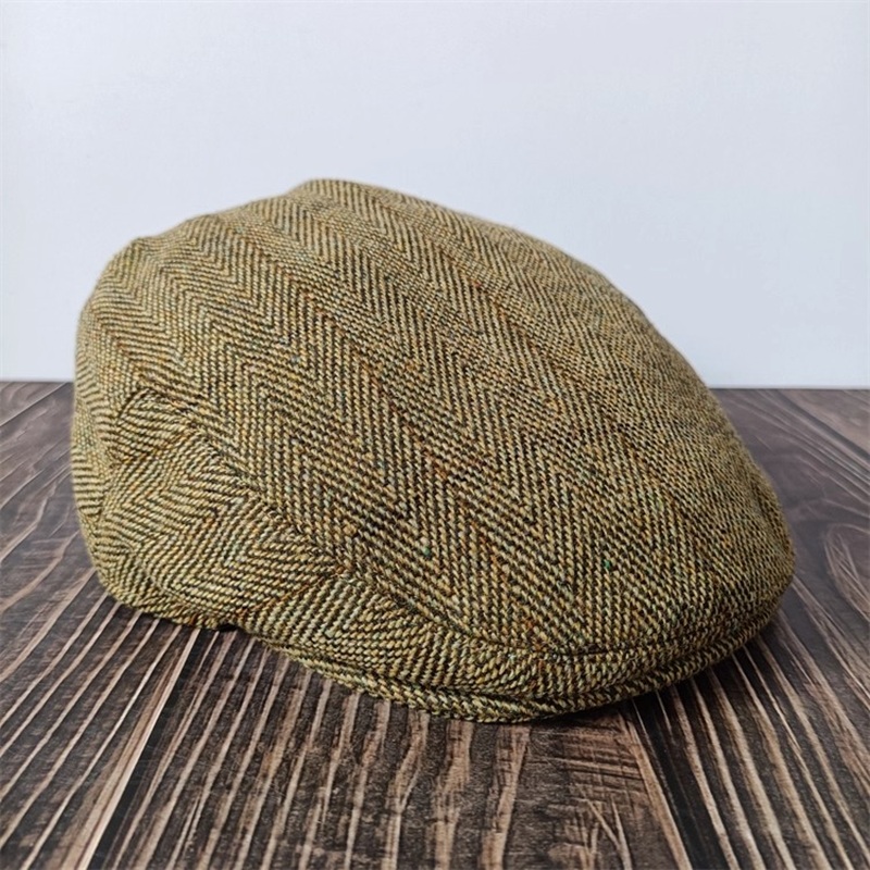 Plaid Boston Scally Cap - Wool - Sewing Tweed review and price