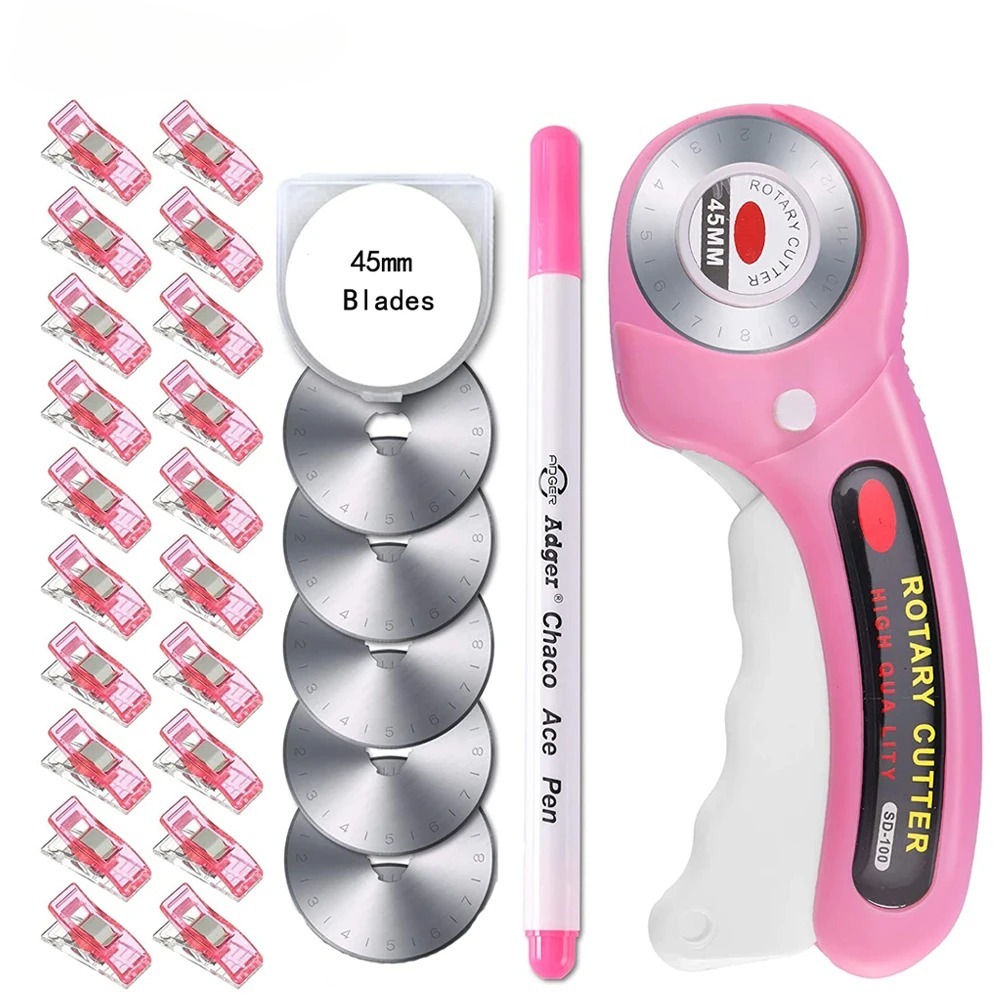 5mm Rotary Cutter with 5pcs Re - Rotary Cutter Fabric review and price