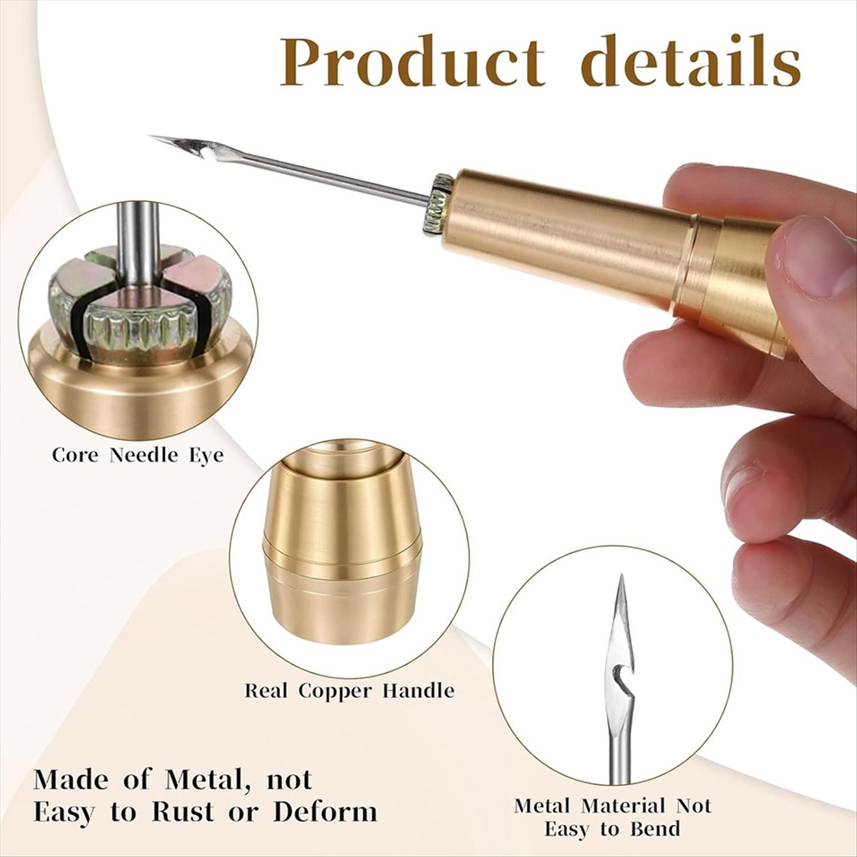 9pcs Leather Sewing Awl Kit wi - Sewing Kit review and price