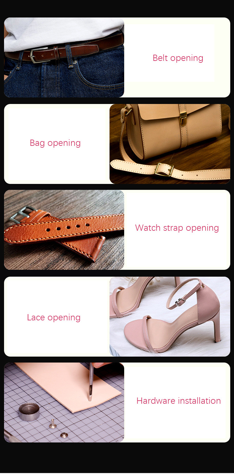 6Pcs/Set Leather Hole Punching - Sewing Tas review and price